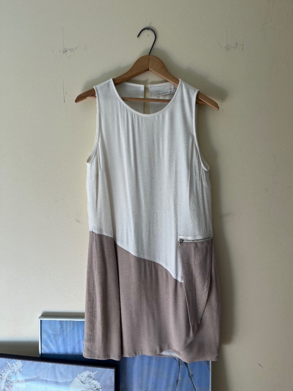 Pink Stitch Shift Dress